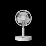 Portable Retractable Fan With Night Light Folding Wireless Abs Battery 5200mah Small for sale