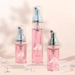 White Plastic Foam Pump Bottle For Skin Care And Shampoo Products With A Cap For Packaging for sale