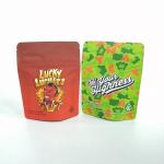 Soft Touch Edible Packaging Food Bags 3.5g Stand Up Pochon With Zipper for sale