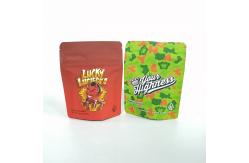China Soft Touch Edible Packaging Food Bags 3.5g Stand Up Pochon With Zipper supplier