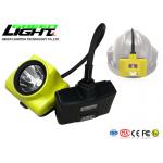 Anti Explosive 481lum 3.7W CREE Led Miners Cap Lamp for sale