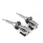 High Rigidity Rolled Ball Screw 10mm - 160mm High Precision Lead Screw Core Transmission Components for sale