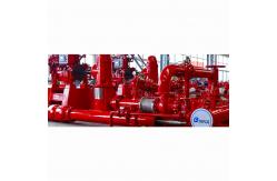China 400GPM NFPA20 Fire Fighting Pump System 277 Feet For Residential / Industrial supplier