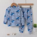 Cartoon Pulley Kids Winter Night Suits Hygiene Comfy Winter Pajamas for sale