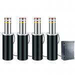 Parking Retractable Traffic Bollards Automatic Rising Hydraulic Retractable Automatic Bollards for sale