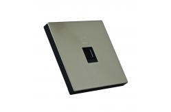 China Single / Double Data Socket Outlet RJ45 CAT5 / CAT6 Transmission Rate 115MHZ supplier
