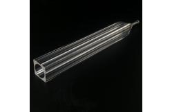 China Conical Quartz Tube Customized Shape And Dimension supplier