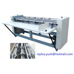Six Shaft Slitter Scorer Round Knife Circle Wheel Creasing Easy Operate Good Performance for sale