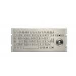 Mini Size Industrial Stainless Steel Keyboard With 25mm Trackball for sale