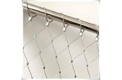 China 7x7 Structure Stainless Steel Wire Rope Mesh Net Wire Rope Mesh Railing supplier