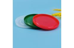 China Full Set Jar Metal Tin Paper Can PE Plastic Lids 49mm Round Shape supplier