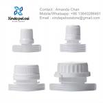 Custom Plastic Fitment Spout And Cap Lid For Doypack Spout Pouch Packaging for sale