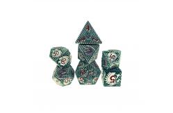 China Folk -Scales Metal Dice Multi -Noodle Board Game Set#Dnd#Rpg#Coc supplier