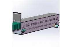 China Carbon Steel Container Loading Trolley Drum 17kw Bitumen Melting Machine supplier