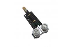 China Adjustment Bifold Aluminum Folding Door Hardware Roller Hinge Heavy Duty supplier