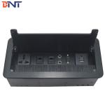 Hot Sale Office Furniture Hidden In Desk Table Mounted Socket Box for sale