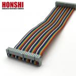 2.54mm IDC To IDC Electrical Flat Cable 40 Pin Multicolor Ribbon Cable For Automobile for sale