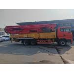 2021 Shacman 49m Second-hand Pump Truck In Excellent Condition With Max Theoretical Output 170m3/h for sale
