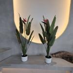 Charming Hypoallergenic Faux Palm Tree | Crafted for Indoor and Outdoor Decor for sale