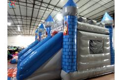 China Factory Inflatable Playground Inflatable Snow White Castle With Double Slides supplier