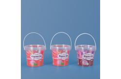 China Low Priced Reusable Square and Circular Shapes Plastic Bucket with Handle from UMETASS supplier