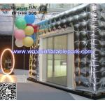 Indoor Sliver Inflatable Event Tent , Market  Large Inflatable Tent