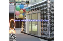 China Indoor Sliver Inflatable Event Tent , Market  Large Inflatable Tent supplier