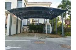 China DIY Polycarbonate Carport Aluminum Carport Durable Impact-Resistant supplier
