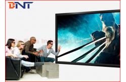 China Fashion 3D Front Projection Projector Screen Fixed Frame Projection Screen supplier