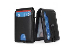 China Customizable Multifunctional Luxury Aluminum Card Wallets Fit For 12 Cards supplier