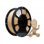 1kg PLA+ Filament For 3D Printer Bubble Free Yellow Pear Wood Industry for sale