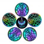 Custom Shapes Brand Protection 3D Holographic Stickers for sale