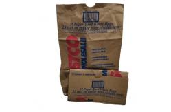 China Custom Lining Kraft Paper Lawn And Leaf Bags Collecting Waste supplier