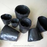 High Quality Nursery Trays PE Black Plastic Material Soft Nursery Pot Tray for sale