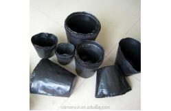 China High Quality Nursery Trays PE Black Plastic Material Soft Nursery Pot Tray supplier