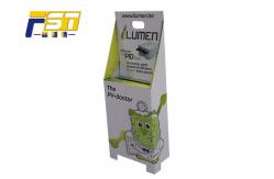 China CMYK Printing Cardboard Paper Trolley Box Easy Assembled With Handles For Advertising supplier