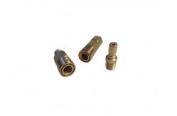 China 1/4'' Brass Quick Release Air Couplings Pneumatic Quick Coupling supplier