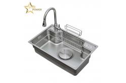 China Luxurious Style Stainless Steel Hand Sink Customization Easy To Clean supplier