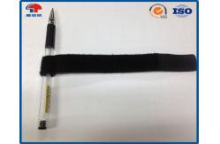 China 20MM Hook Loop Cable Ties By Ultrasonic Welded , P Shape With Hole supplier