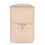 Professional Custom Pure Color Black Ladies Toiletry Bag Case for sale