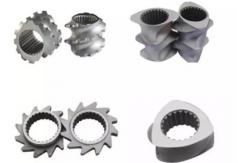 China Bimetallic Screw Barrel For Small Plastic Injection Molding Machine supplier