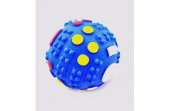 China Non Toxic Feeding Soft Rubber Squeaky Dog Toys Durable Novely Shaped EN71 supplier