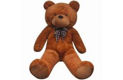 China ASTM ICTI Minky Big Fluffy  Embroidered Teddy Bear Plush Toy supplier