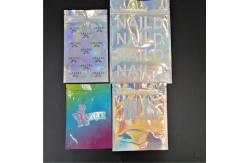 China Printed Vape Cartridge Foil Pouch Packagi Salt Spice Glitter Shinny Iridescent Bag supplier