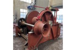 China Double Drum Marine Hydraulic Winch With Pump Station Variable Anchor Winch supplier