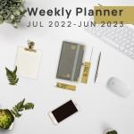 100GSM Ivory Paper Small Academic Planner 2023 2023 Vertical Layout