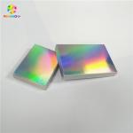 Cardboard Hologram Paper Gift Box Packaging Make Up Cosmetic Products Application for sale