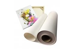 China Large Format Printing 100% Cotton Canvas Waterproof For Inkjet Printer supplier