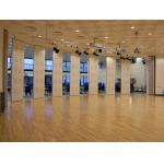 School Movable Partition Walls / No Floor Track Sliding Room Divider Wall for sale
