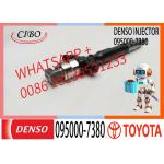 common rail fuel injector 23670-30240 095000-7380 fuel injector For Toyota 2KD-FTV for sale